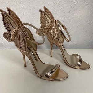 Sophia Webster Chiara Heels Rose Gold
